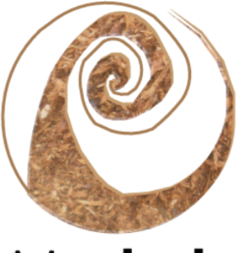 Logo Mulch — espiral de paja compactada