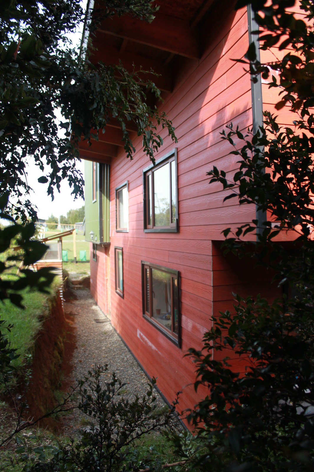 Casa Los Pellines — casa de bioconstrucción Mulch en Valdivia, 2021