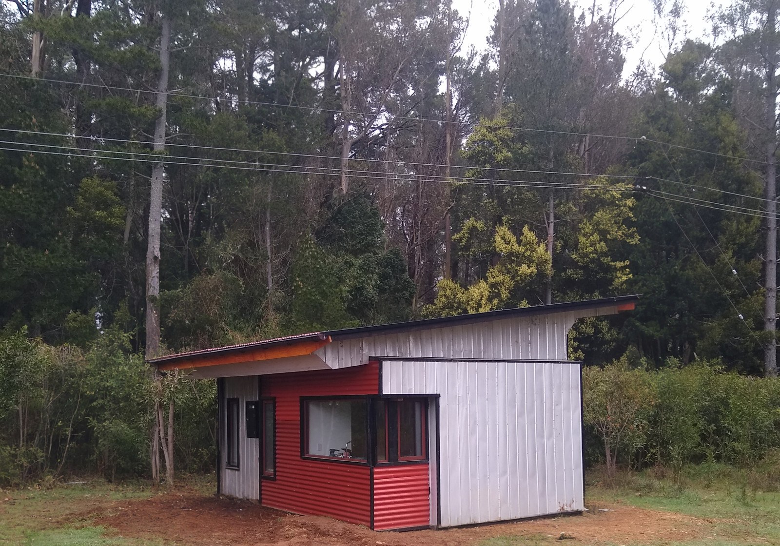 Tiny Chabelita — casa de bioconstrucción Mulch en Valdivia, 2025